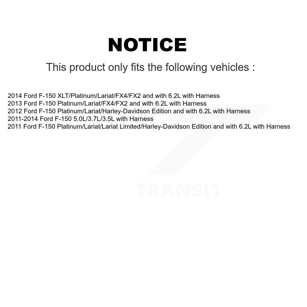Rear Left ABS Wheel Speed Sensor SEN-2ABS2466 For Ford F-150 with Harness