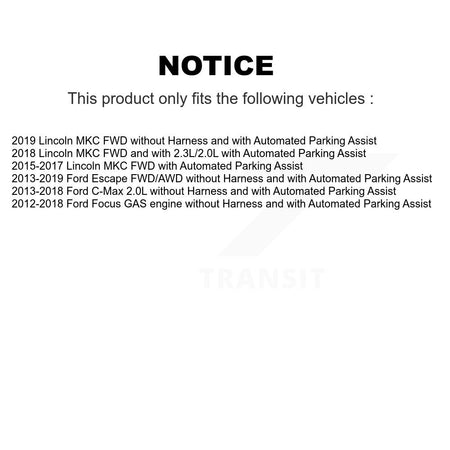 Rear ABS Wheel Speed Sensor SEN-2ABS2474 For Ford Escape Focus Lincoln MKC C-Max
