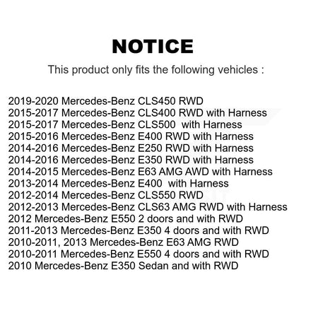 ABS Wheel Speed Sensor SEN-2ABS2683 For Mercedes-Benz E350 E400 E550 E250 CLS550 CLS450 CLS400 E63