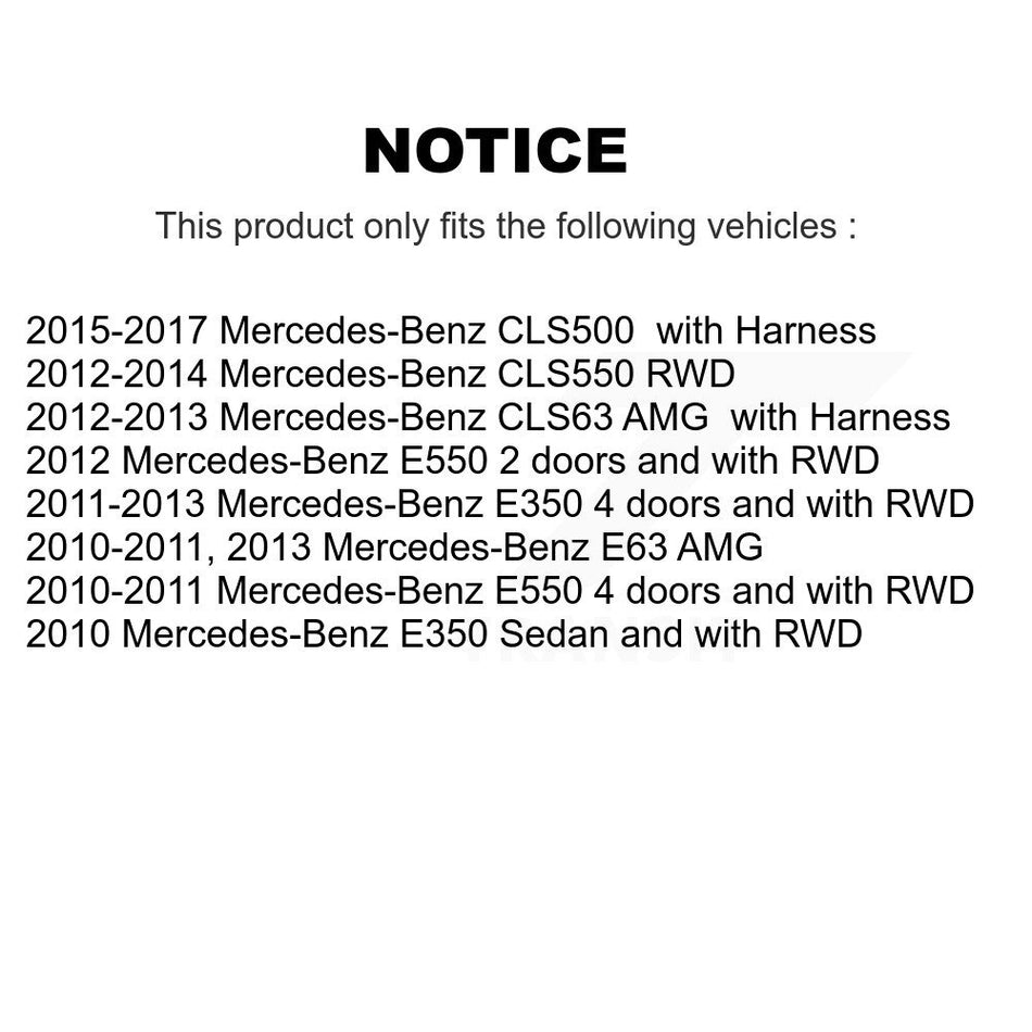 Front Right ABS Wheel Speed Sensor SEN-2ABS2684 For Mercedes-Benz E350 E550 CLS550 E63 AMG CLS63