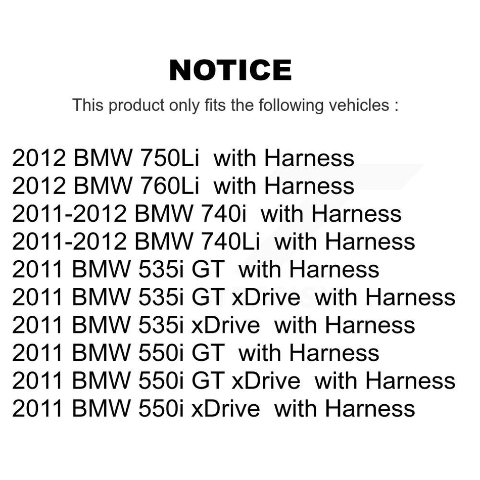 Front ABS Wheel Speed Sensor SEN-2ABS2713 For BMW 535i xDrive 550i GT 740i 760Li 740Li 750Li