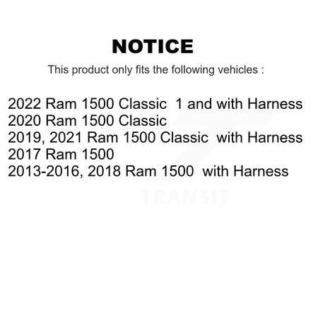 Front ABS Wheel Speed Sensor SEN-2ABS2898 For Ram 1500 Classic