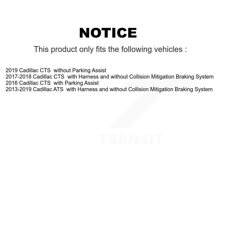 Front ABS Wheel Speed Sensor SEN-2ABS2913 For Cadillac ATS CTS