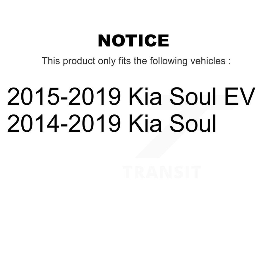 Front Left ABS Wheel Speed Sensor SEN-2ABS3018 For Kia Soul EV