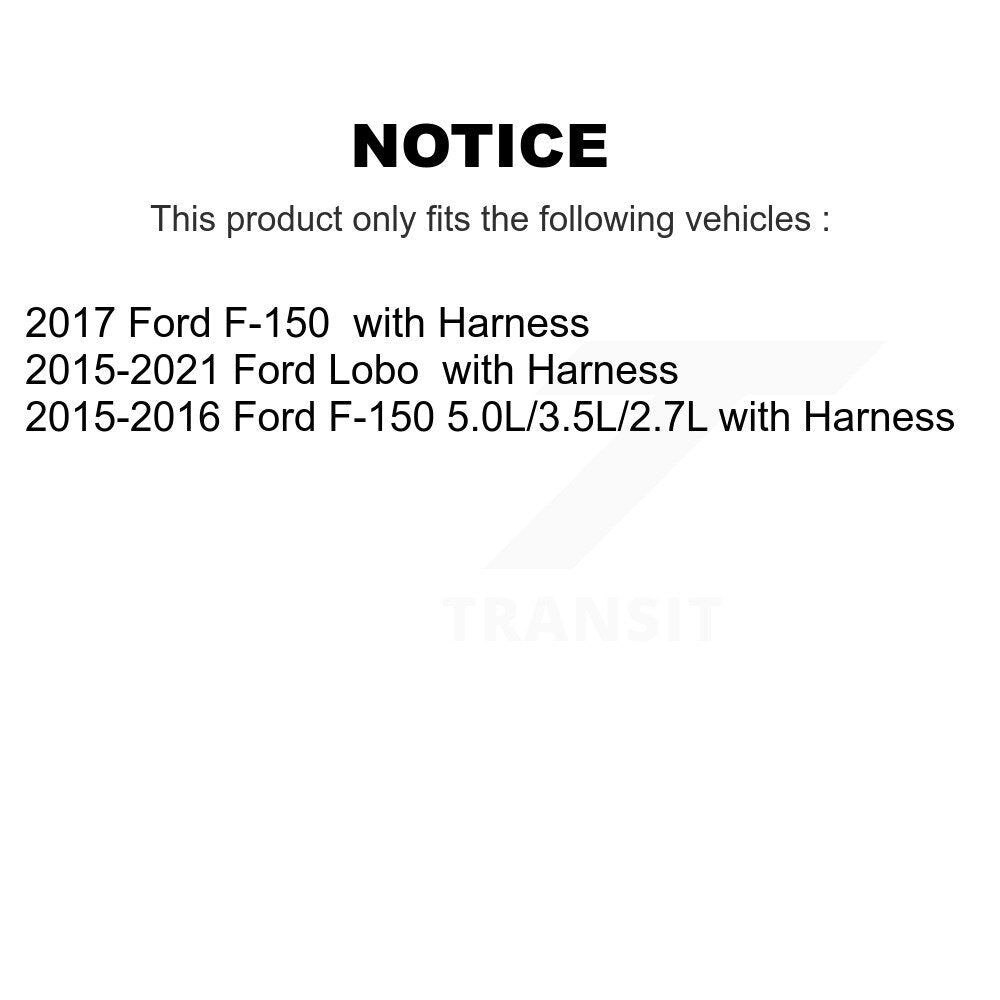 Rear Right ABS Wheel Speed Sensor SEN-2ABS3176 For Ford F-150 Lobo with Harness