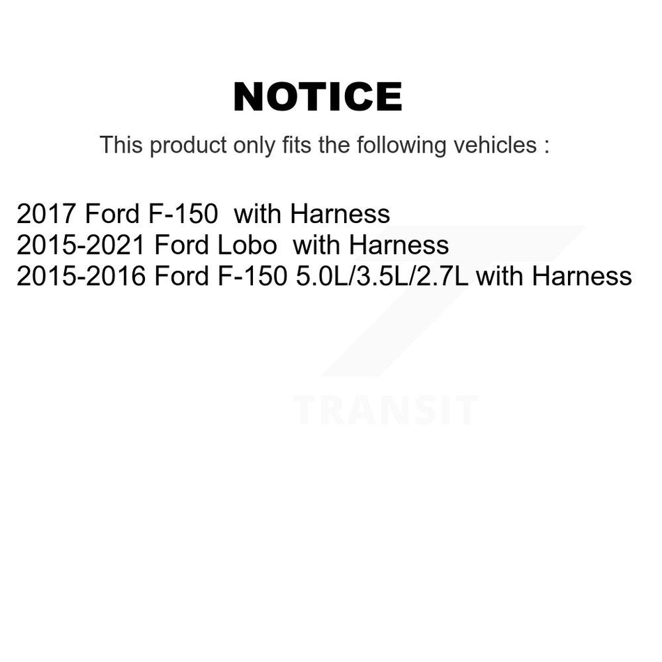Rear Right ABS Wheel Speed Sensor SEN-2ABS3176 For Ford F-150 Lobo with Harness