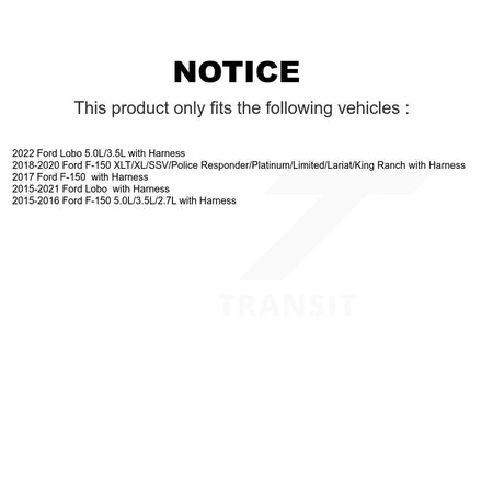 Rear Left ABS Wheel Speed Sensor SEN-2ABS3177 For Ford F-150 Lobo with Harness