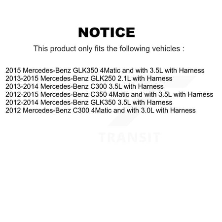 Front ABS Wheel Speed Sensor SEN-2ABS3185 For Mercedes-Benz C300 GLK250 GLK350 C350 with Harness