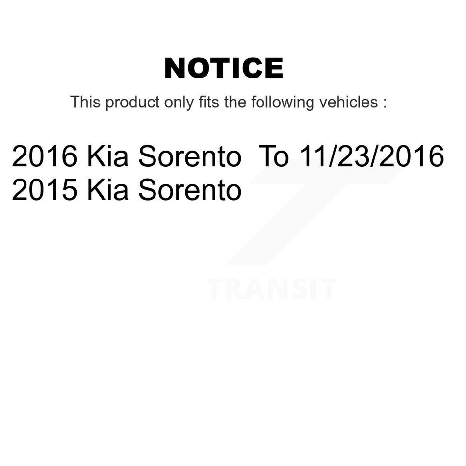 Front Right ABS Wheel Speed Sensor SEN-2ABS3658 For Kia Sorento