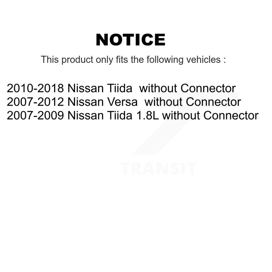 HVAC Blower Motor Resistor SEN-2BMR0026 For Nissan Versa Tiida without Connector