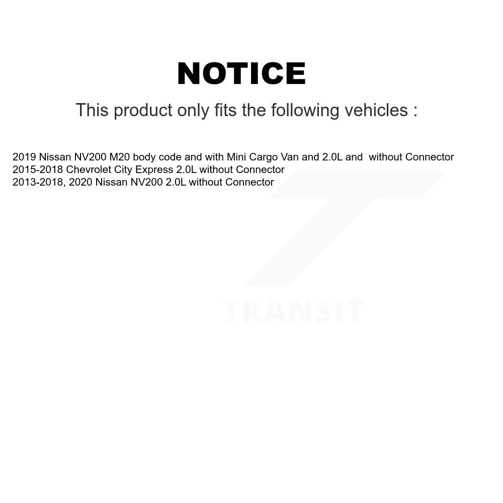 HVAC Blower Motor Resistor SEN-2BMR0088 For Nissan NV200 Chevrolet City Express without Connector