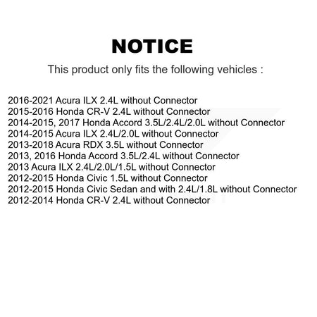 HVAC Blower Motor Resistor SEN-2BMR0453 For Honda Civic CR-V Accord Acura RDX ILX without Connector