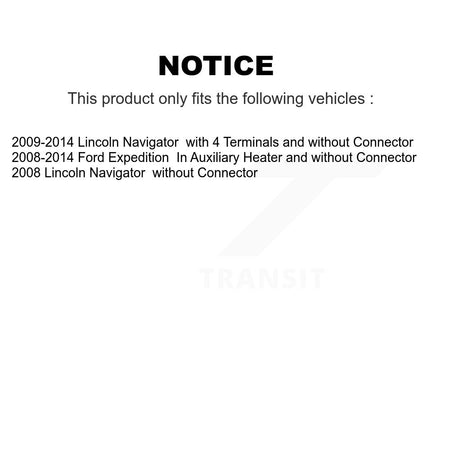 HVAC Blower Motor Resistor SEN-2BMR0540 For Ford Expedition Lincoln Navigator