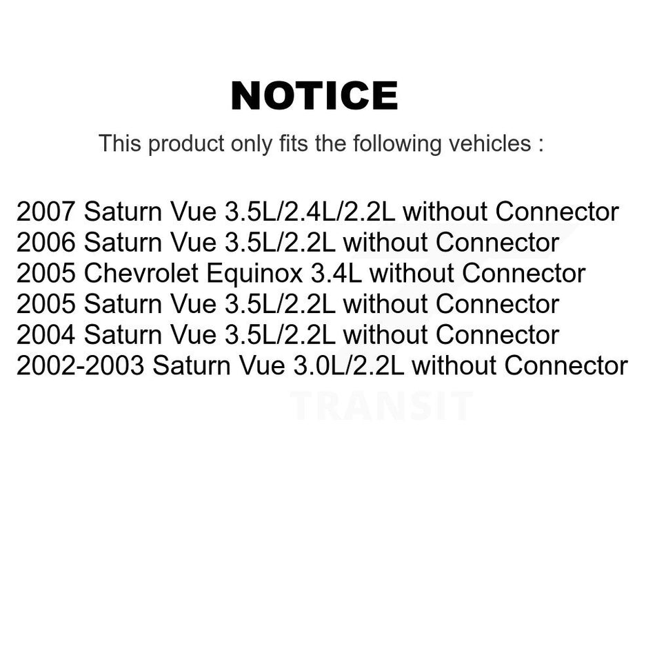 HVAC Blower Motor Resistor SEN-2BMR1006 For Saturn Vue Chevrolet Equinox without Connector