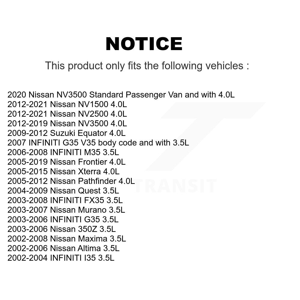 Engine Camshaft Position Sensor SEN-2CAM0031 For Nissan Frontier INFINITI Altima Pathfinder Xterra