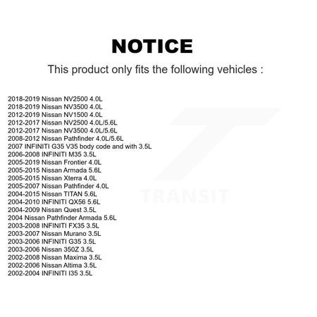 Engine Position Sensor SEN-2CAM0032 For Nissan Frontier TITAN INFINITI Altima Pathfinder Xterra G35