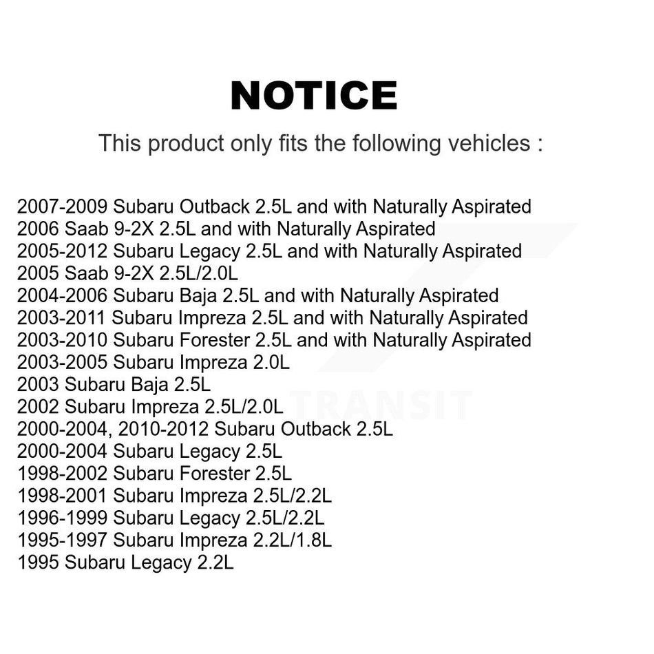 Engine Camshaft Position Sensor SEN-2CAM0121 For Subaru Impreza Forester Outback Legacy Baja Saab