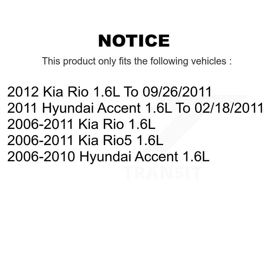 Engine Camshaft Position Sensor SEN-2CAM0131 For Hyundai Accent Kia Rio Rio5 1.6L