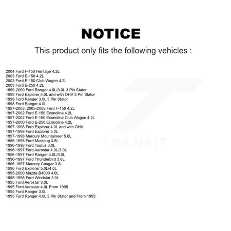 Engine Camshaft Position Sensor SEN-2CAM0154 For Ford F-150 Ranger Mustang Explorer Mazda B4000 Club