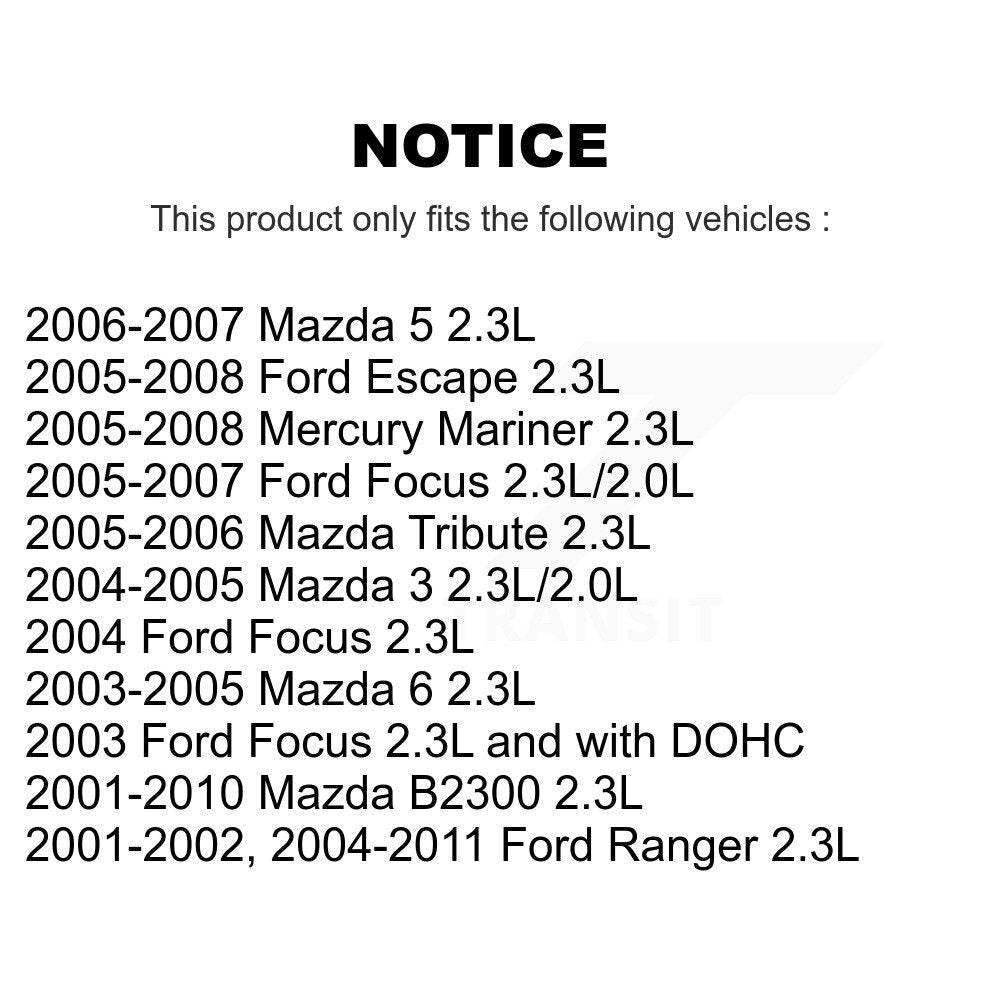 Engine Camshaft Position Sensor SEN-2CAM0207 For Ford Ranger Escape Focus Mazda 3 5 6 B2300 Tribute