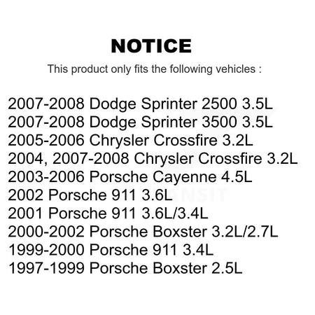 Engine Camshaft Position Sensor SEN-2CAM0253 For Porsche Boxster Dodge 911 Chrysler Crossfire 2500