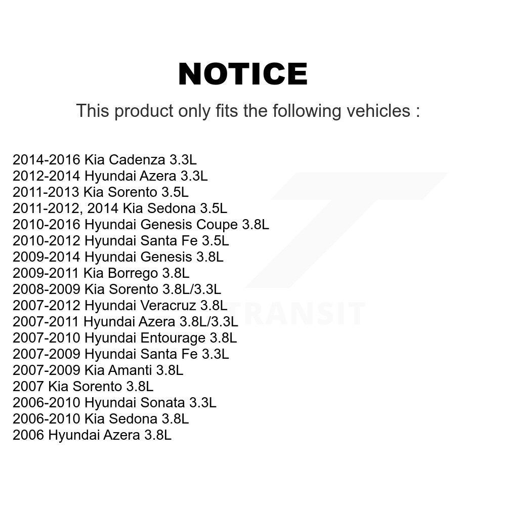 Engine Camshaft Position Sensor SEN-2CAM0299 For Hyundai Santa Fe Kia Sorento Sonata Genesis Coupe