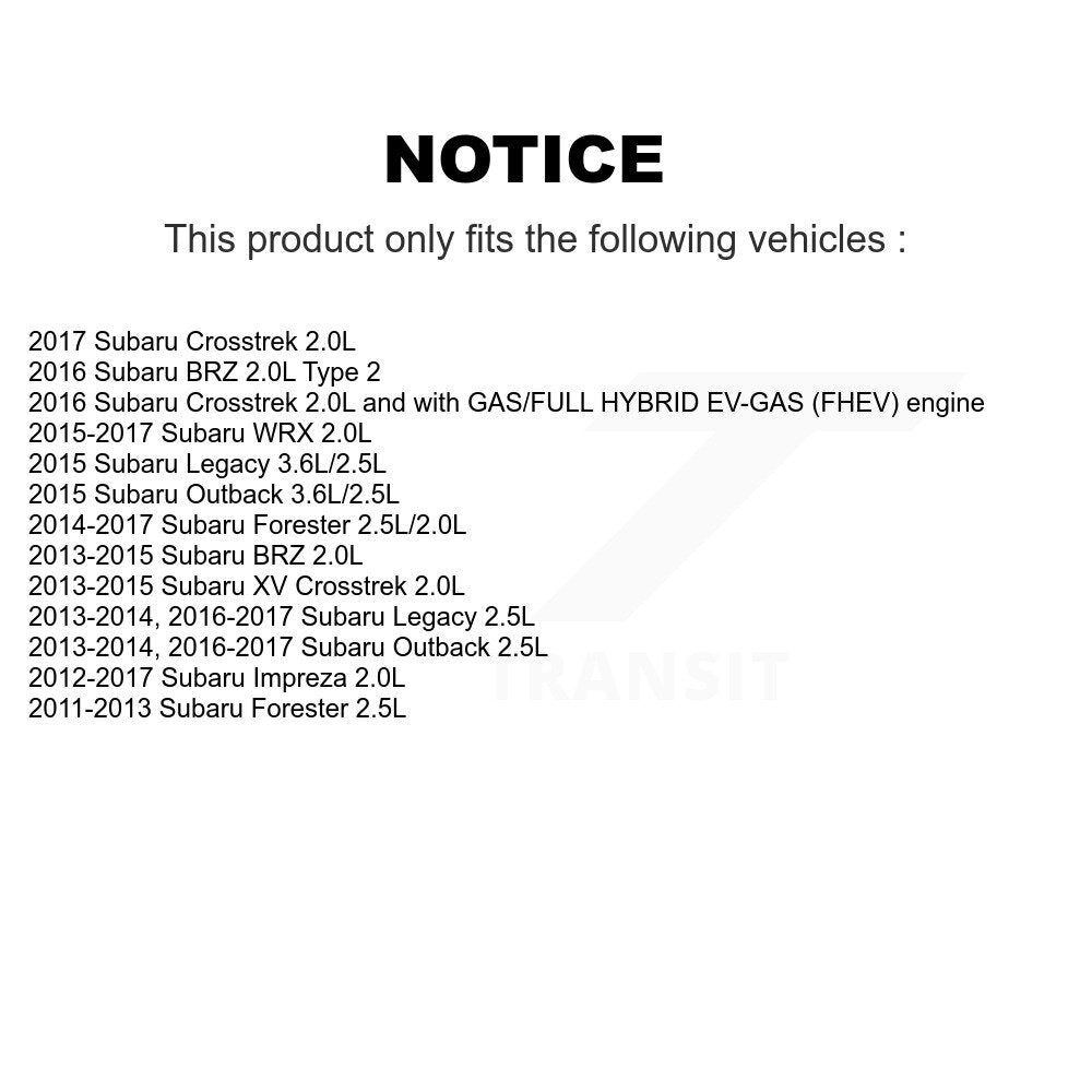 Engine Camshaft Position Sensor SEN-2CAM0338 For Subaru Crosstrek Forester Impreza Outback WRX XV