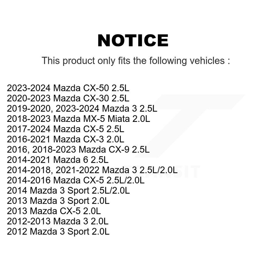 Engine Camshaft Position Sensor SEN-2CAM0399 For Mazda CX-5 3 CX-3 CX-30 CX-9 6 CX-50 MX-5 Miata
