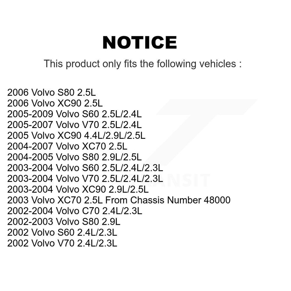 Engine Camshaft Position Sensor SEN-2CAM0510 For Volvo S60 XC70 XC90 V70 S80 C70