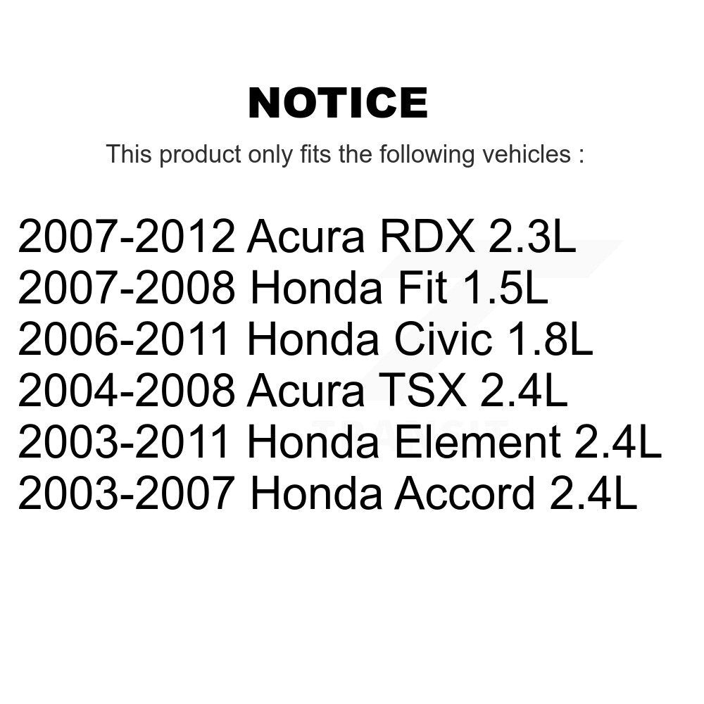 Engine Crankshaft Position Sensor SEN-2CRK0083 For Honda Civic Accord Acura Fit RDX Element TSX