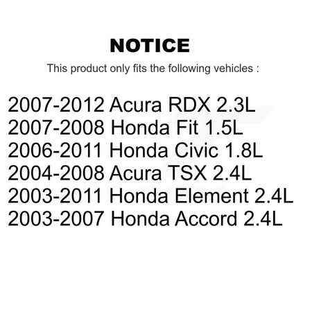 Engine Crankshaft Position Sensor SEN-2CRK0083 For Honda Civic Accord Acura Fit RDX Element TSX