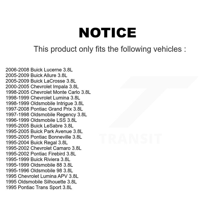 Engine Crankshaft Position Sensor SEN-2CRK0138 For Buick Pontiac Chevrolet Grand Prix LaCrosse Monte