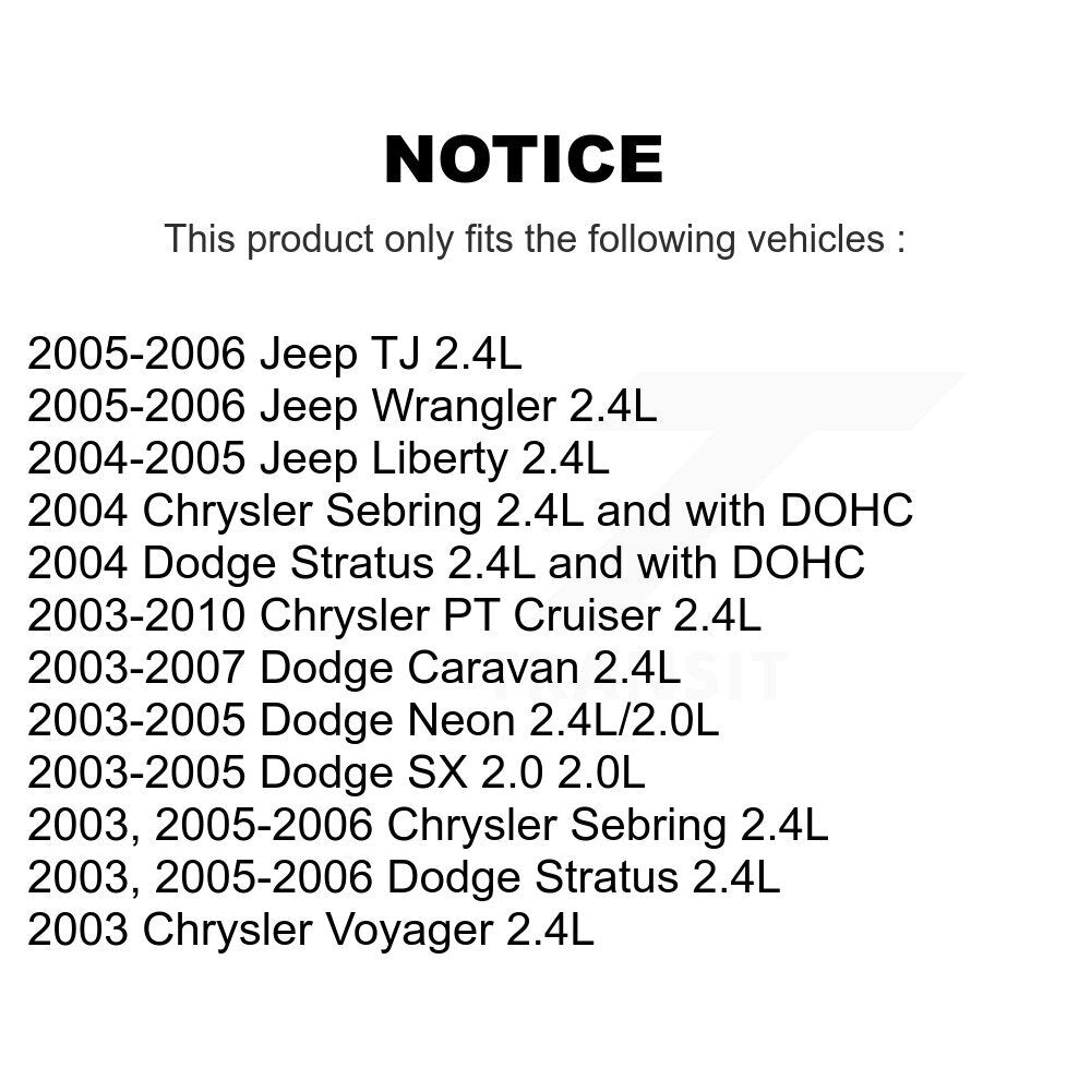 Engine Crankshaft Position Sensor SEN-2CRK0159 For Dodge Caravan Chrysler PT Cruiser Jeep Sebring TJ