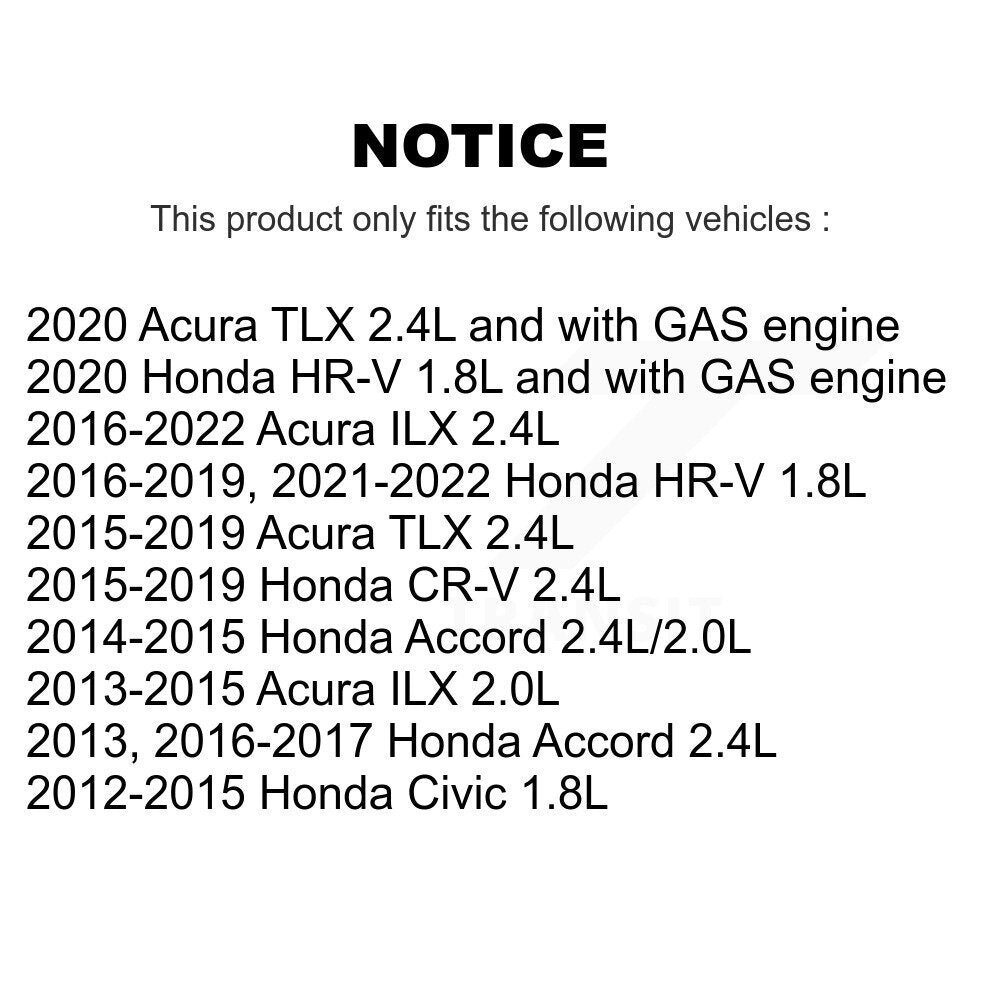 Engine Crankshaft Position Sensor SEN-2CRK0306 For Honda Civic CR-V HR-V Accord Acura TLX ILX