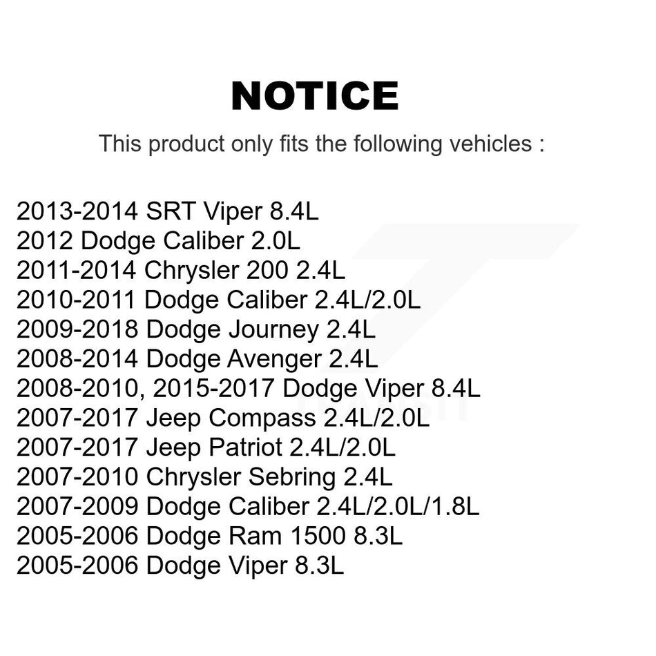 Engine Crankshaft Position Sensor SEN-2CRK0314 For Dodge Journey Jeep Patriot Chrysler Compass 200