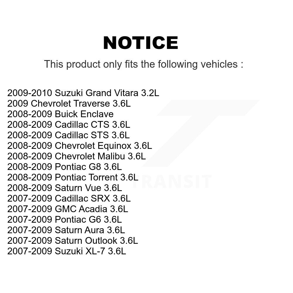Engine Crankshaft Position Sensor SEN-2CRK0335 For Chevrolet Pontiac Malibu G6 Equinox Saturn GMC G8