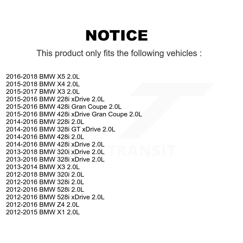 Engine Crankshaft Position Sensor SEN-2CRK0339 For BMW X3 328i xDrive X5 X1 320i 528i X4 428i 228i