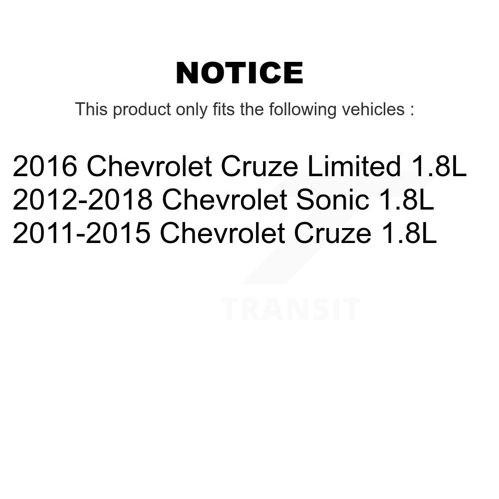 Engine Crankshaft Position Sensor SEN-2CRK0354 For Chevrolet Cruze Sonic Limited 1.8L
