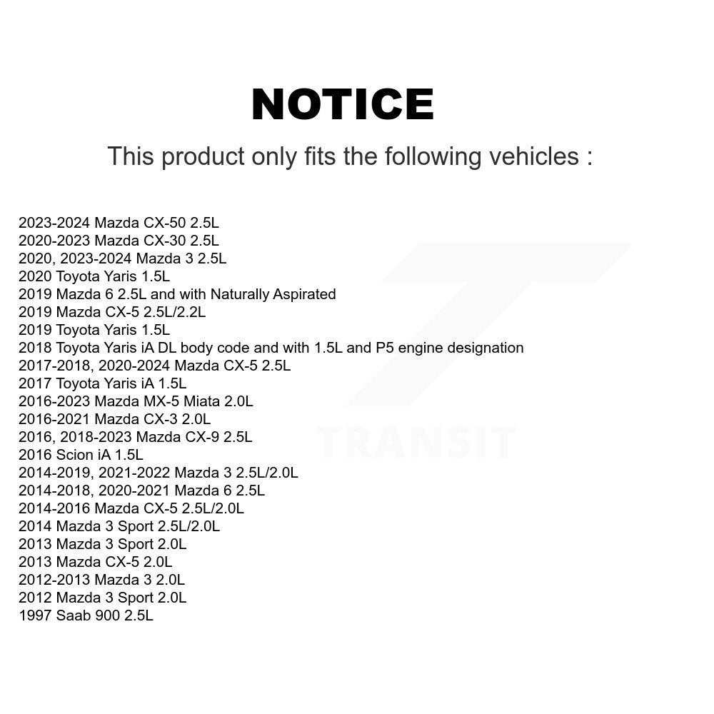 Engine Crankshaft Position Sensor SEN-2CRK0388 For Mazda CX-5 3 CX-3 CX-30 CX-9 6 CX-50 Toyota Yaris