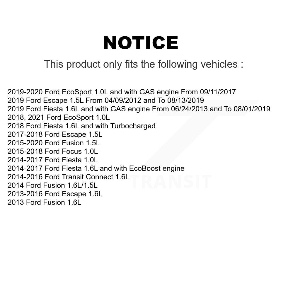 Engine Crankshaft Position Sensor SEN-2CRK0390 For Ford Escape Fusion Focus Fiesta EcoSport Transit