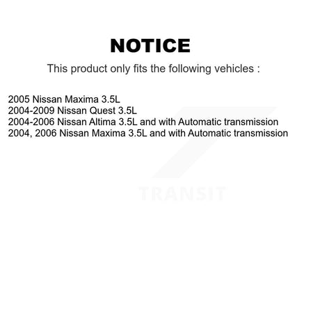 Engine Crankshaft Position Sensor SEN-2CRK0403 For Nissan Altima Maxima Quest