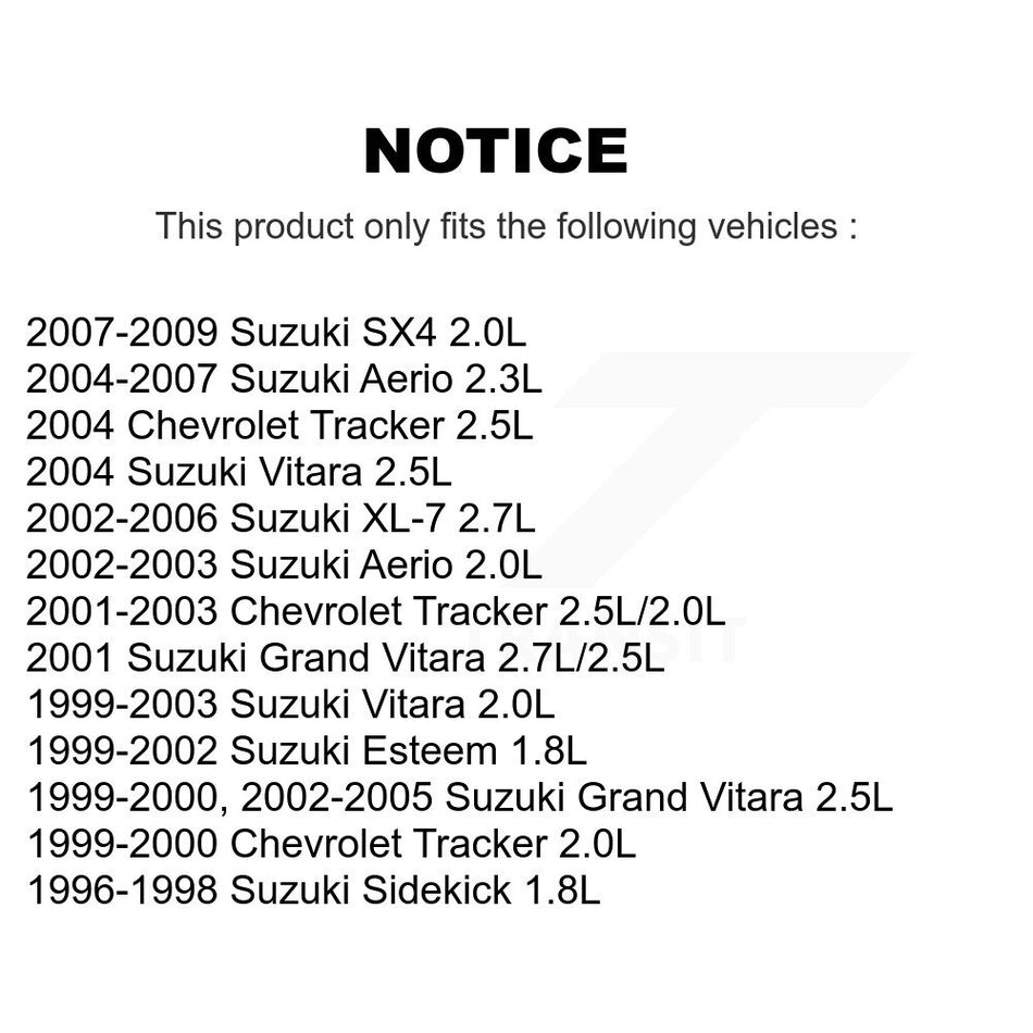 Engine Crankshaft Position Sensor SEN-2CRK0415 For Suzuki SX4 Chevrolet Tracker Grand Vitara Aerio