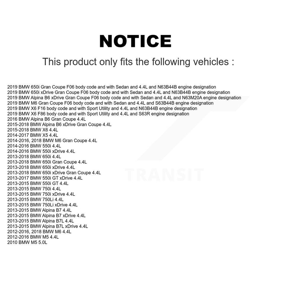 Engine Crankshaft Position Sensor SEN-2CRK0520 For BMW X5 X6 650i xDrive Gran Coupe M5 750i M6 550i
