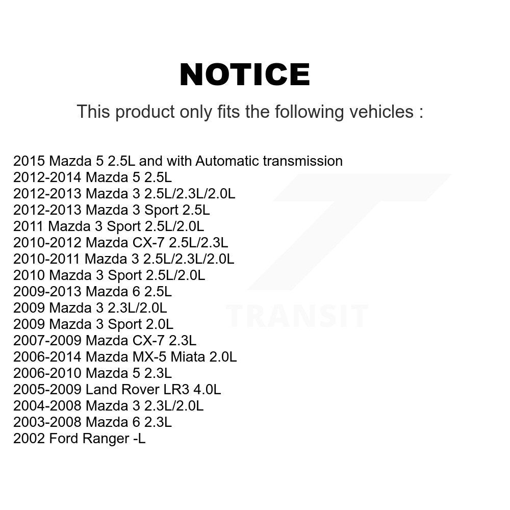 Engine Coolant Temperature Sensor SEN-2CTS0054 For Mazda 3 5 6 CX-7 MX-5 Miata Ford Ranger Land LR3