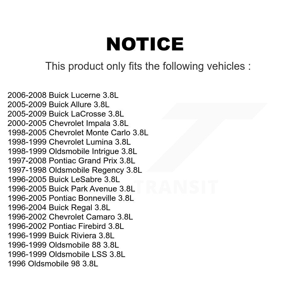 Ignition Knock (Detonation) Sensor SEN-2KNC0021 For Buick Pontiac Chevrolet Grand Prix LaCrosse Park