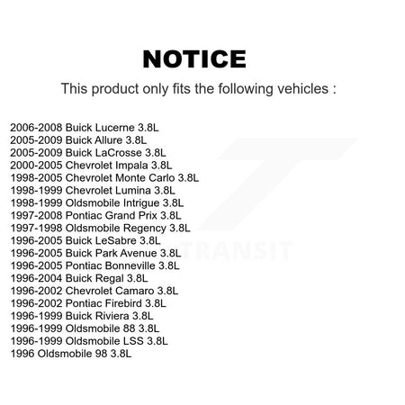 Ignition Knock (Detonation) Sensor SEN-2KNC0021 For Buick Pontiac Chevrolet Grand Prix LaCrosse Park