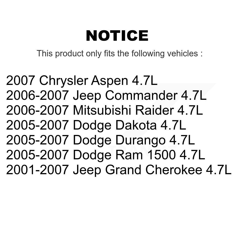 Ignition Knock (Detonation) Sensor SEN-2KNC0211 For Dodge Ram 1500 Jeep Grand Cherokee Dakota Aspen