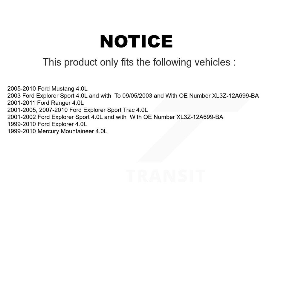 Ignition Knock (Detonation) Sensor SEN-2KNC0212 For Ford Ranger Mustang Explorer Sport Trac Mazda