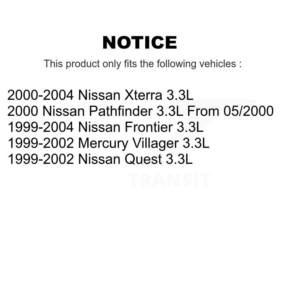 Ignition Knock (Detonation) Sensor SEN-2KNC0254 For Nissan Xterra Frontier Pathfinder Quest Mercury