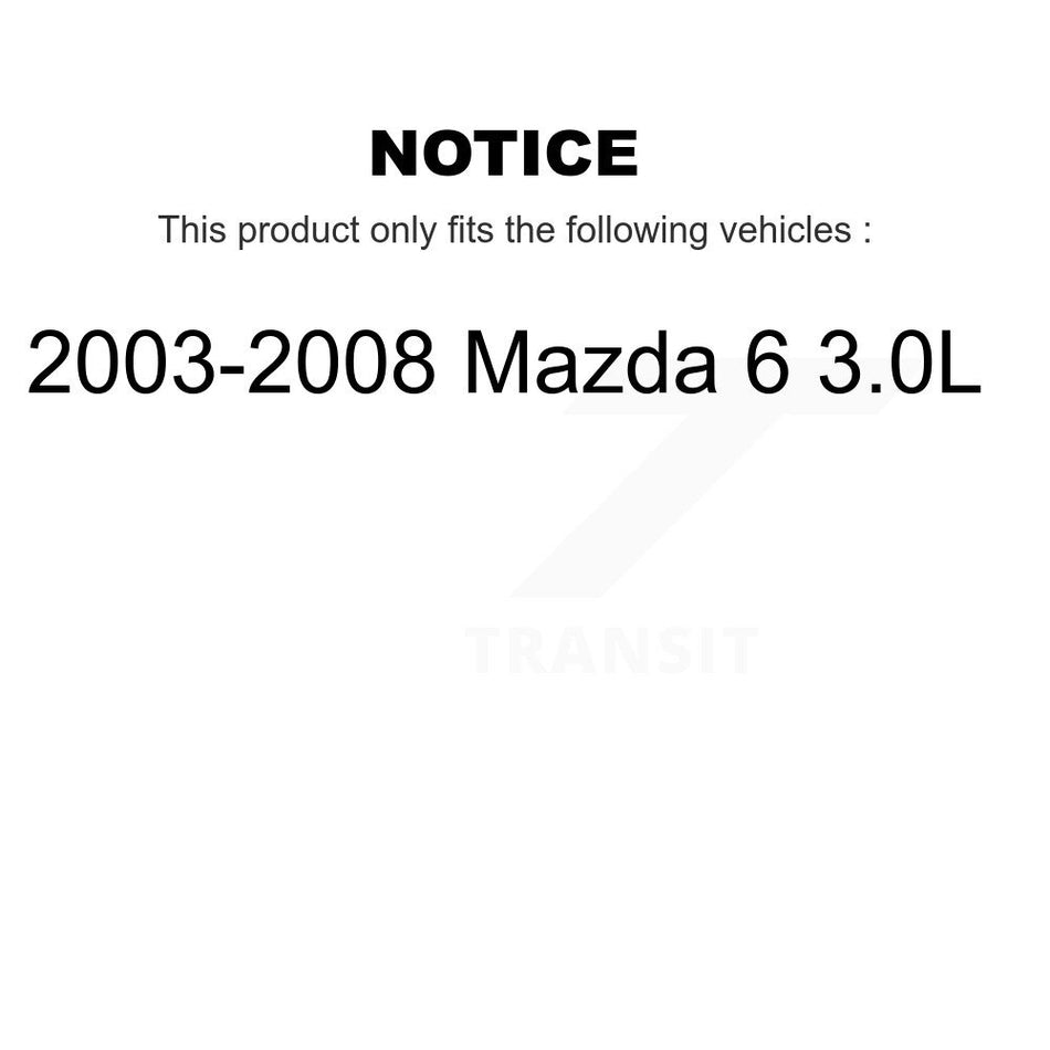 Ignition Knock (Detonation) Sensor SEN-2KNC0291 For 2003-2008 Mazda 6 3.0L